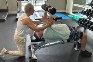 Bruce Destefano as Personal trainer